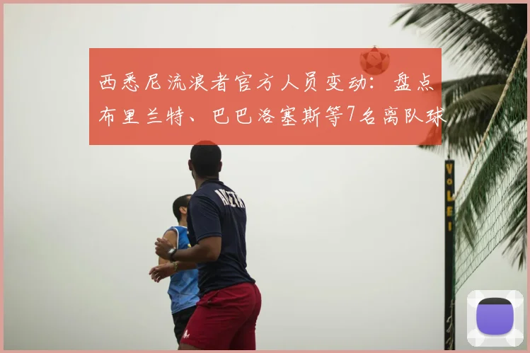 西悉尼流浪者官方人员变动:盘点布里兰特、巴巴洛塞斯等7名离队球员近况与替代者选择